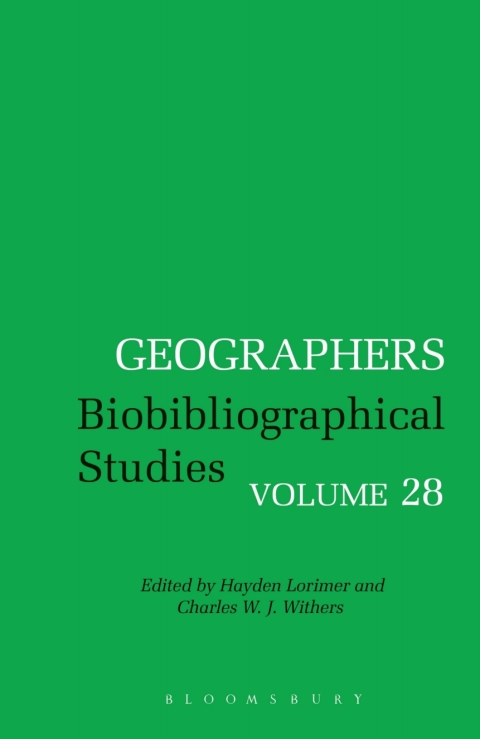 Cover image for book Geographers