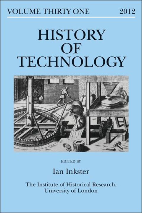 Cover image for book History of Technology Volume 31