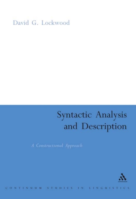 Syntactic Analysis and Description 