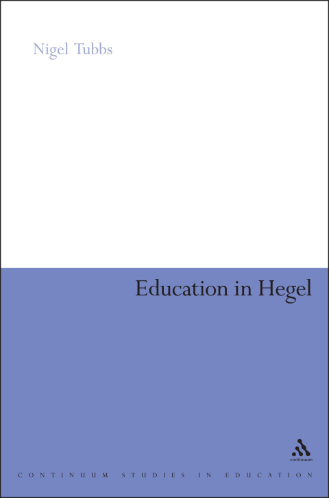 Cover image for book Education in Hegel