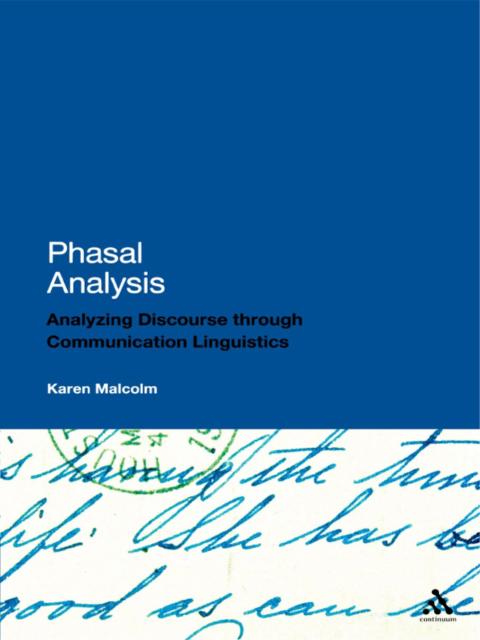 Cover image for book Phasal Analysis