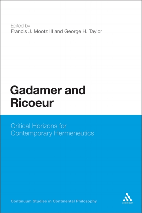 Cover image for book Gadamer and Ricoeur
