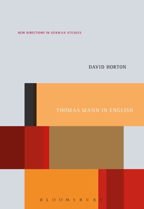 Cover image for book Thomas Mann in English
