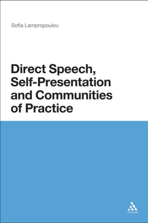 Cover image for book Direct Speech, Self-presentation and Communities of Practice