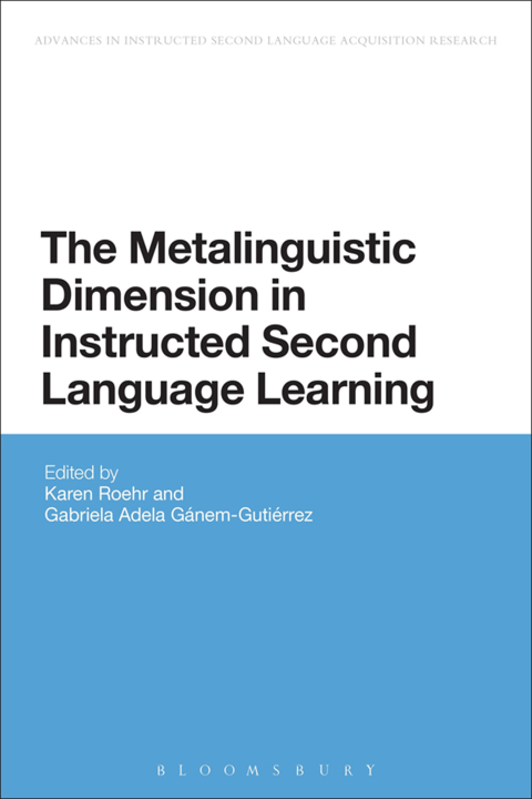 Cover image for book The Metalinguistic Dimension in Instructed Second Language Learning