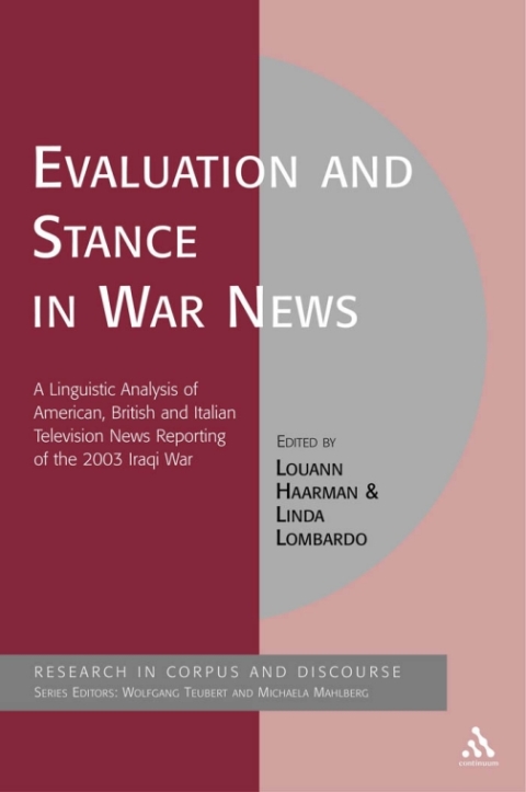 Cover image for book Evaluation and Stance in War News