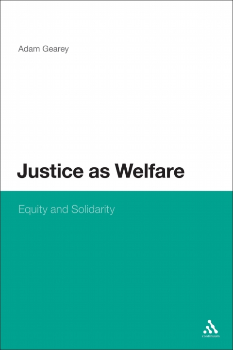 Cover image for book Justice as Welfare