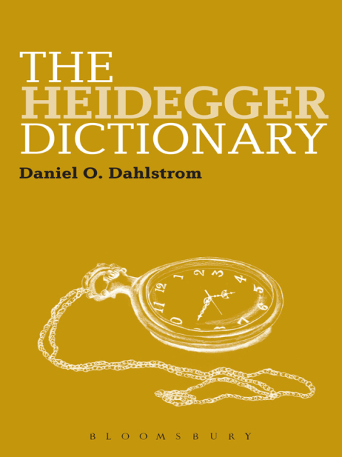Cover image for book The Heidegger Dictionary