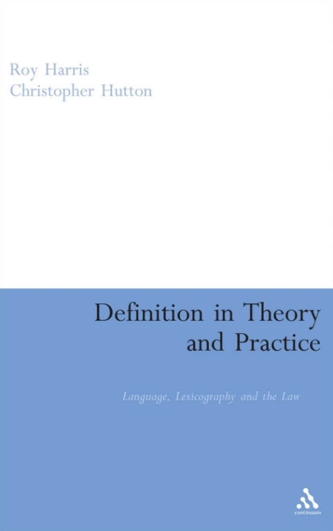 Definition in Theory and Practice 