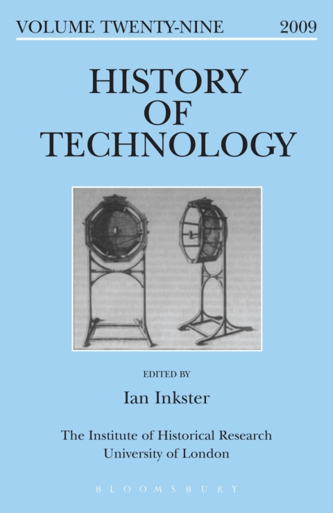 Cover image for book History of Technology Volume 29