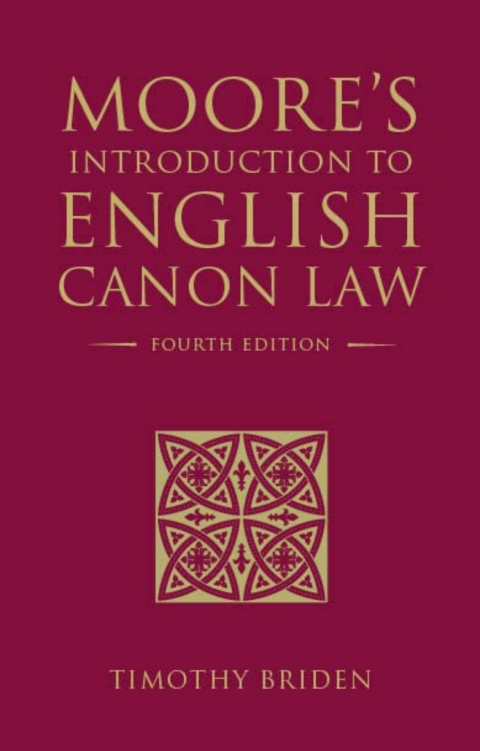 Cover image for book Moore's Introduction to English Canon Law
