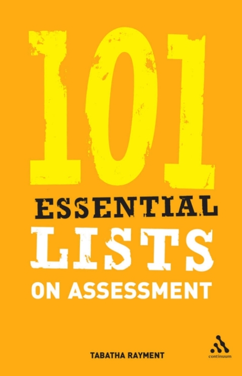 Cover image for book 101 Essential Lists on Assessment