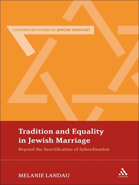 Cover image for book Tradition and Equality in Jewish Marriage