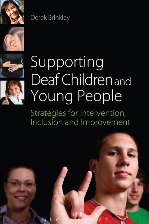 Cover image for book Supporting Deaf Children and Young People
