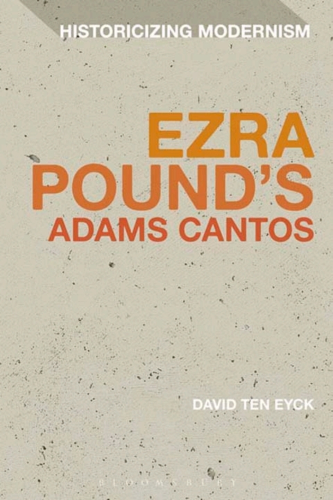Cover image for book Ezra Pound's Adams Cantos