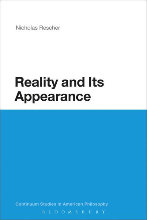 Cover image for book Reality and Its Appearance