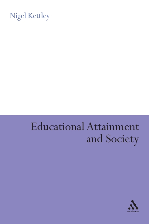 Cover image for book Educational Attainment and Society