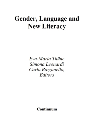 Gender, Language and New Literacy