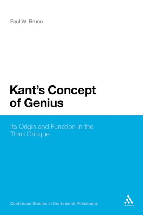 Cover image for book Kant's Concept of Genius