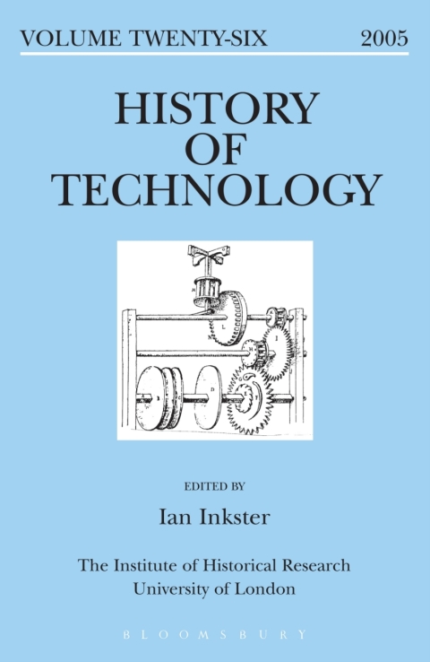 Cover image for book History of Technology Volume 26