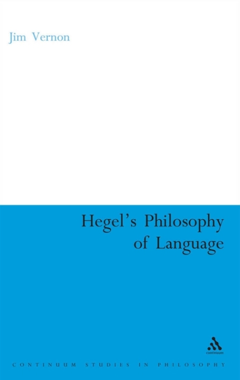 Cover image for book Hegel's Philosophy of Language