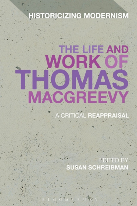 Cover image for book The Life and Work of Thomas MacGreevy