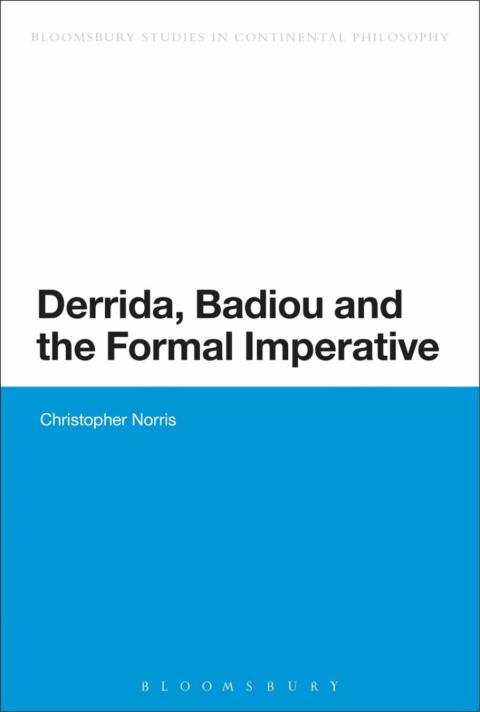 Cover image for book Derrida, Badiou and the Formal Imperative