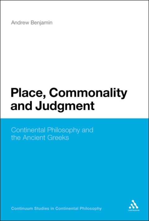 Cover image for book Place, Commonality and Judgment