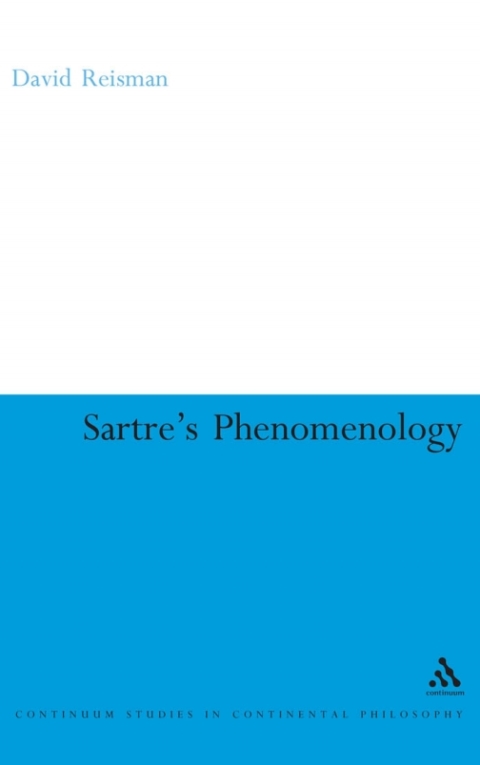 Cover image for book Sartre's Phenomenology