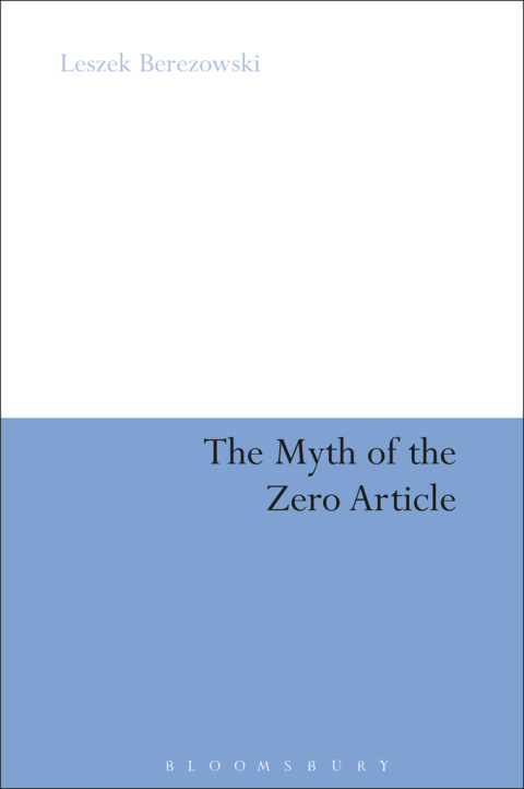 Cover image for book The Myth of the Zero Article