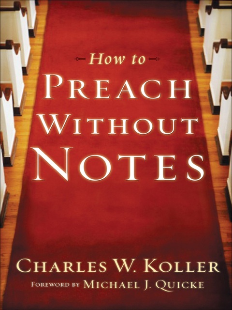 Cover image for book How to Preach without Notes
