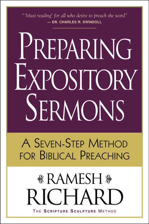 Cover image for book Preparing Expository Sermons