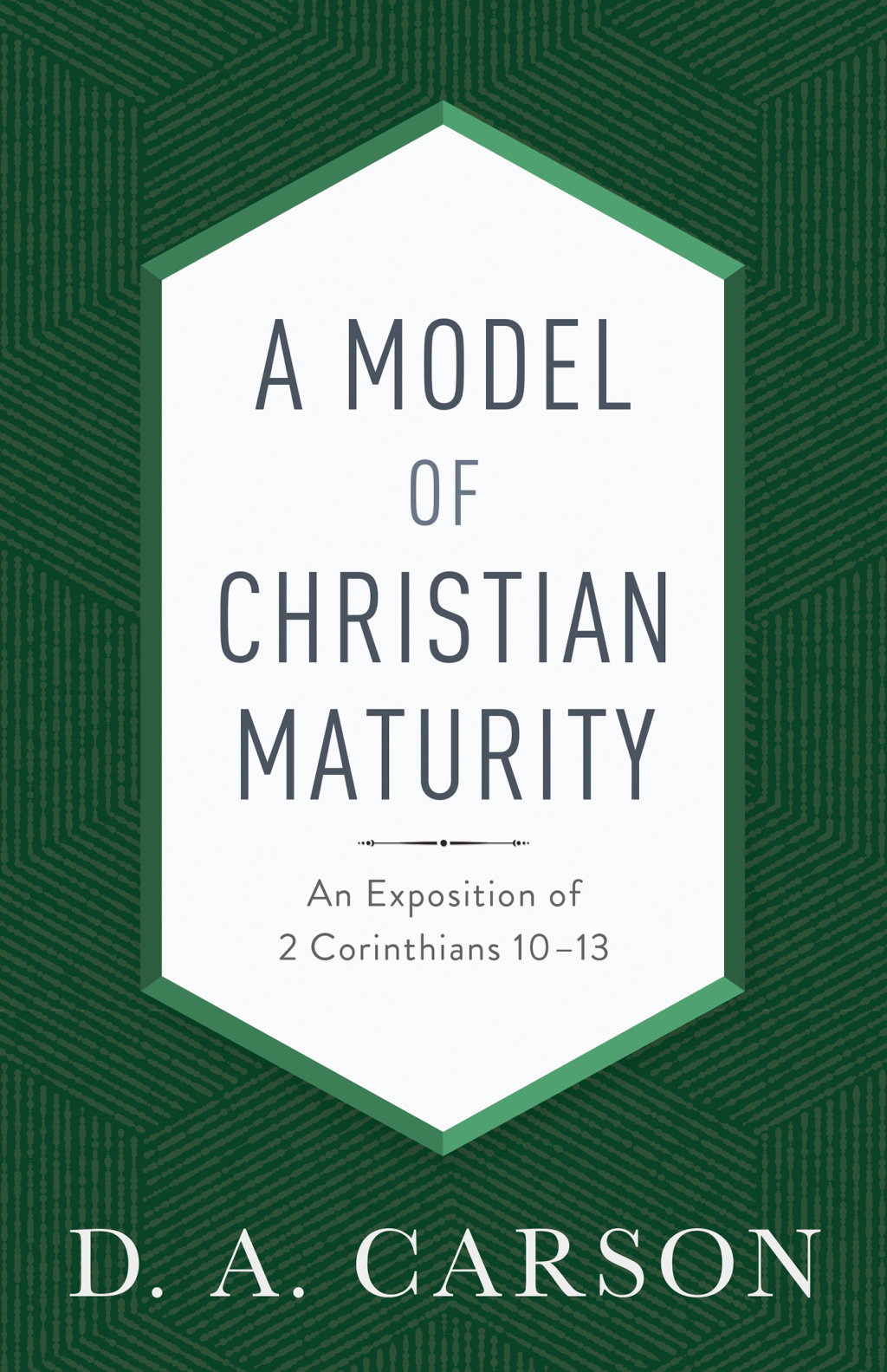 Reflowable A Model of Christian Maturity; $22.20