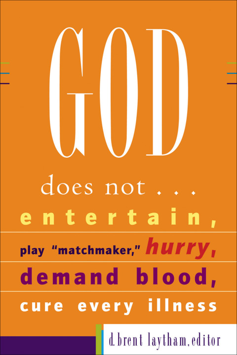 Cover image for book God Does Not...