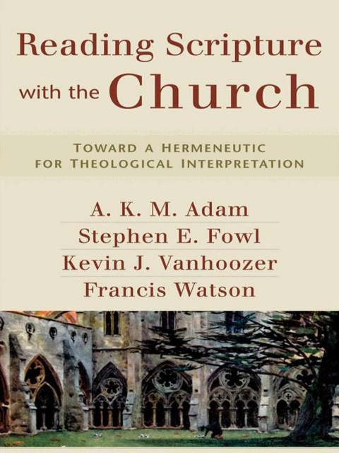 Cover image for book Reading Scripture with the Church