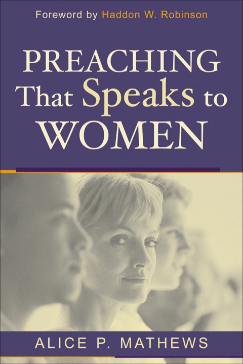 Cover image for book Preaching That Speaks to Women