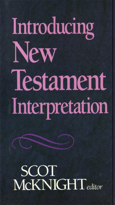 Cover image for book Introducing New Testament Interpretation