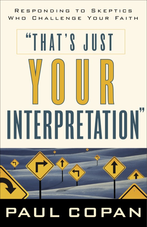 Cover image for book That's Just Your Interpretation