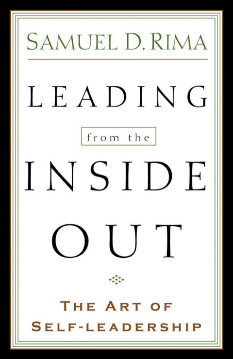 Cover image for book Leading from the Inside Out
