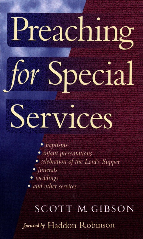 Cover image for book Preaching for Special Services
