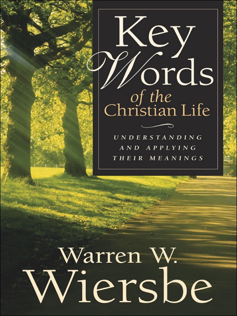 Cover image for book Key Words of the Christian Life