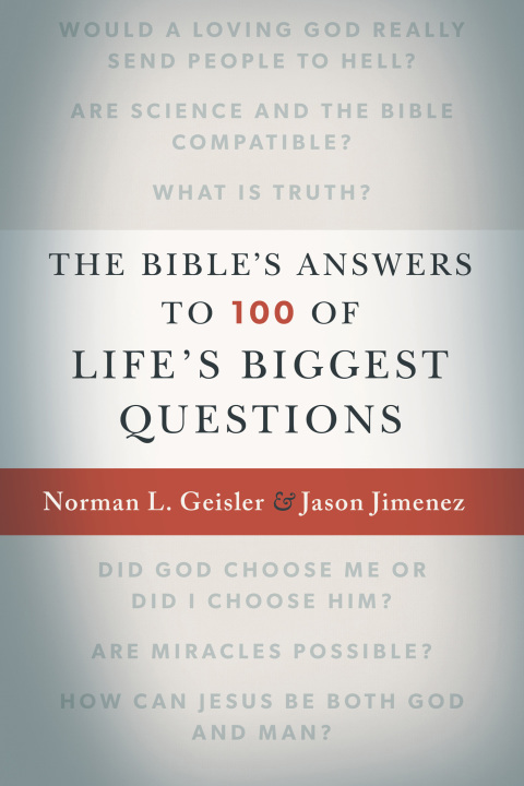 Cover image for book The Bible's Answers to 100 of Life's Biggest Questions