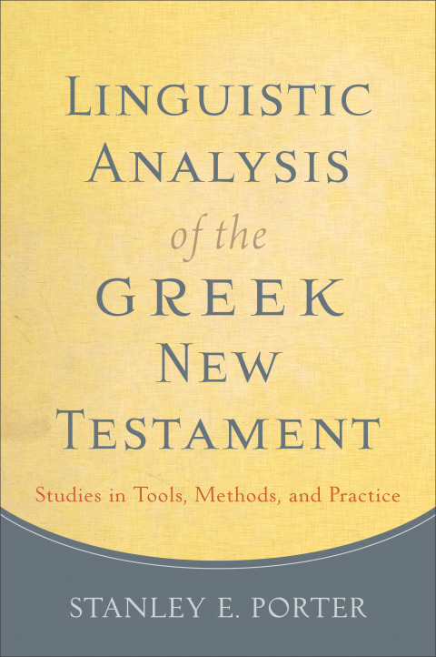 Cover image for book Linguistic Analysis of the Greek New Testament