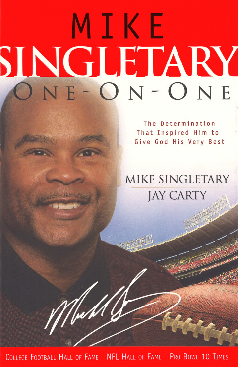 Cover image for book Mike Singletary One-On-One