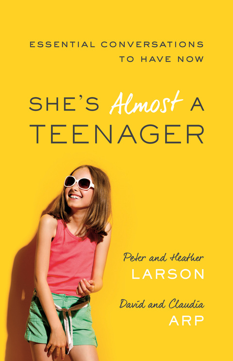 Cover image for book She's Almost a Teenager