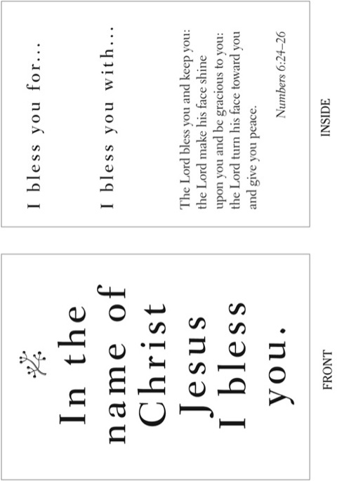 Cover image for book Bless and Be Blessed