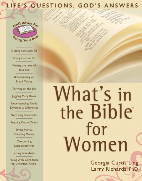 Cover image for book What's in the Bible for Women