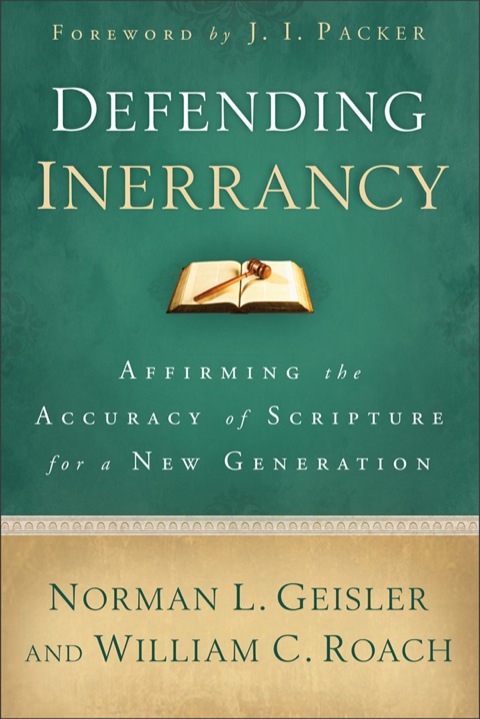 Cover image for book Defending Inerrancy