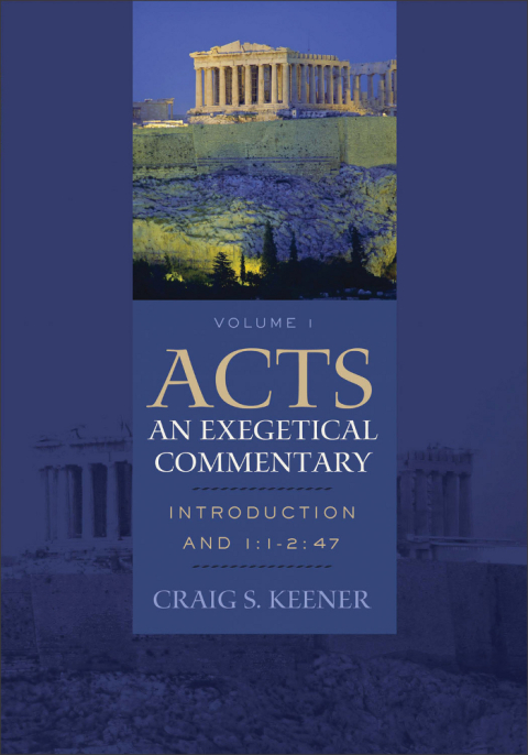 Cover image for book Acts: An Exegetical Commentary