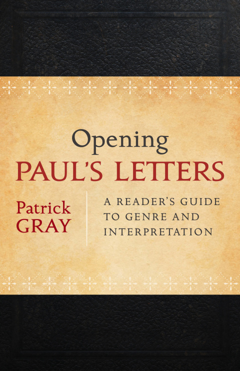 Cover image for book Opening Paul's Letters